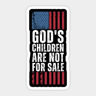 God's Children Are Not For Sale Sticker